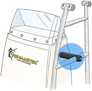 Fishmaster Original T-Top Standoff Support Pack - Center Console Boat Tower Brace, Marine Grade Stainless Steel Stabilizer Bars - 1.9" OD Compatible