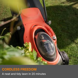 Flymo SimpliMow 18V Cordless Lawnmower – 300mm Cutting Width