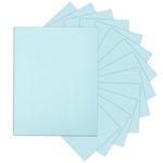 24 Sheets Pastel Blue Cardstock 8.5 x 11 Thick Paper, Goefun 80lb Card Stock Printer Paper for Invitations, Menus, Crafts, DIY Cards