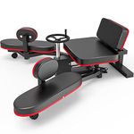 Rigel Leg Stretcher, 220LBS Leg Stretch Machine, Heavy Duty Steel Frame Equipment Splits Machine, Leg Stretching Training Machine for Home Gym Split Machine Training Fitness