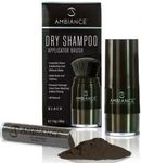 Ambiance Dry Shampoo (Black) Combo Pack–Refreshes, Conceals Roots & Volumizes. Absorbs Oil to Clean Hair, Boosting Body & Shine. Covers Roots Between Colorings. Adds Fullness for Hair Types.