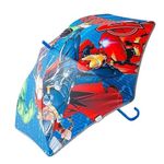 Kuber Industries Marvel Avangers Print Umbrella For Kids|Automatic Umbrella For Rain (Multi)