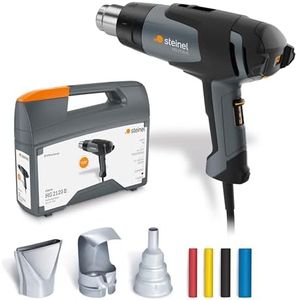Steinel Professional Kit HG 2120 and Hot Air Gun 2200 W 80 – 630 °C (1 °/2 °/3 ° Level) 150/150 – 300/300 – 500 l