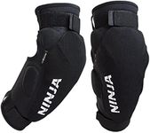 Ninja MTB Hooligan Elbow Pad, Heavy Duty BMX and Mountain Bike Elbow Pads, Great Protection & Lightweight Design, for Men and Women, Size X-Large