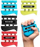 DICYWUDI Grip Strength Trainer, Finger Strength Trainer for Grip Strength Training for Fingers, Wrists, and Hands for Home, Office, Gym, Climbing, Athletes, Musicians, and Therapy