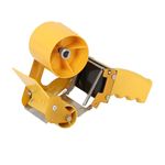 SMART PACK Hand Tape Dispenser for Cartoon Box Packing with Cutting | Manual Hand Operated Plastic Dispenser | Manual Tape Dispenser with Stainless Steel Blade | 1 Dispenser of 3 INCH