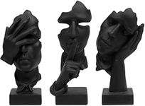 prosfalt 3 Pcs Thinker Statue, Sile