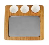 Artestia Cooking Stones for Steak, Indoor Grill Sizzling Hot Stone Set, Bamboo Serving Tray, Hot Rock Cooking Stone Set Barbecue/BBQ/Hibachi/Steak Grill (AR-88028)