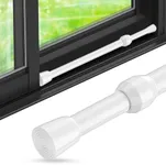 Artoshin 1 Pack Window Security Bar Adjustable Sliding Lock Security Stick for Rubber Tips, Adjustable Sliding Glass Door Lock Bars 15.7''-27.5'' Tension Rods 1.2'' Diameter Window Safety Lock Bar