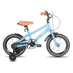 STITCH 16 inch Kids Bike for 5-7 Years Girls & Boys, Child Bicycle with stabilisers, Boys Bike for ages 5-7,Lightweight blue…