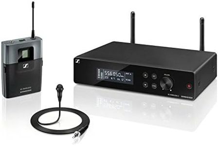 SennheiserXSW 2-ME2-A Wireless 2 Lavalier Omni-directional Microphone System. Ideal for public speakers, presenters, Conferences, House of worship, Interviewers, Auditoriums, Stage plays or rehersals