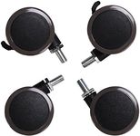 FlexiSpot Height Adjustable Desk Leg Casters Wheels Set of 4 pcs