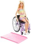 Barbie Doll with Wheelchair and Ram