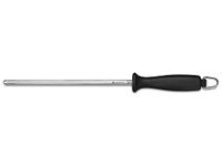 Wüsthof 9 Inch Sharpening Steel, Black/Silver