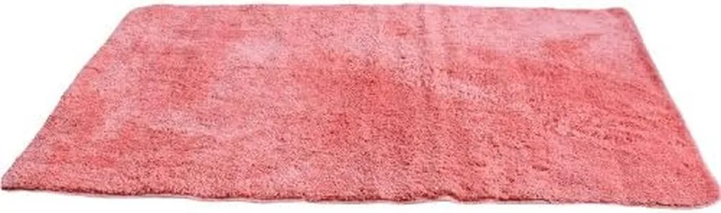 Tache 31 X 48 Solid Salmon Coral Pink Floor Thin All Area Bath Bathroom Rug Mat