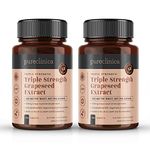 Triple Strength Grape Seed Extract - 300mg x 360 tablets (2 Bottles of 180) -12 months supply!