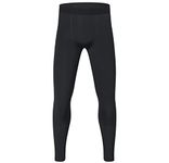 HOPLYNN Youth Boys' Compression Base Layer Sports Tights Leggings Black M