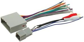 Scosche FDK11B Aftermarket Radio Wiring Harness for Select Factory Amplified 2003-12 Ford, Lincoln and Mercury Vehicles - Car Stereo Wire Harness - Check Vehicle List Notes in Images for Your Model