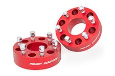 Rough Country 2" Wheel Spacer (fits) 88-20 Chevy Silverado Sierra 1500 | 92-20 Tahoe | Yukon Suburban | 6x5.5 | 1101RED