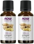 NOW Foods Ginger Oil, 1 ounce (Pack of 2)