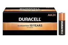 Duracell Coppertop AA 24 Pack MN1500BKD (Pack of 24)