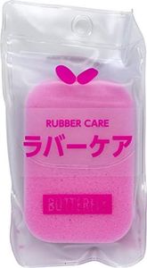 Butterfly Rubber Care Sponge for Your Table Tennis/Ping Pong Paddle - Cleaning Sponge for Rubber on Table Tennis/Pingpong Paddle, with Two Sides, One for Regular and One for More Intense Cleaning