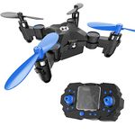 Holy Stone HS190 Mini Drone for Kids, Foldable Mini RC Drone with One-Key Back, 3D Flip and 3 Speed Modes Quadcopter for Beginners, Propellers Full Protect Easy to Fly Toy Gift for Boys and Girls