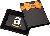 Amazon.ca Gift Card for Any Amount in a Black Gift Box ("A" Smile Card Design)