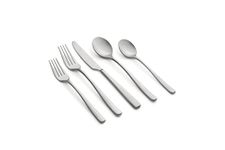 Cambridge Silversmiths Rise 20-Piece Flatware Set, Service for 4, 0, Silver Mirror