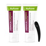 Arnica Cream – 2 x 50ml Twin Pack | Organic Arnica Montana Extract, Almond Oil & Cocoa Butter | Fast Absorbing, Soothing & Moisturising