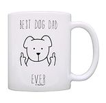 ThisWear Best Dog Dad Ever Coffee M