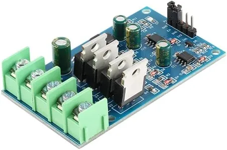 JESSINIE 170W High Power H Bridge Motor Driver Module NMOS Brake Forward Reverse PWM Duty Cycle Motor Speed Controller DC 5-30V Instantaneous Braking