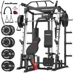 SunHome Smith Machine with Bench an