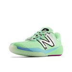 New Balance Women's FuelCell 996 V5 Pickleball Indoor Court Shoe, Electric Jade/Black, 3 UK Wide