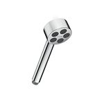 AXOR ONE 3-inch Modern Handheld Shower Head 1-Spray PowderRain in Chrome, 48653001