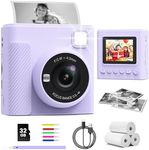 TIATUA Kids Camera Instant Print, 2