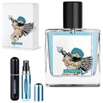 Cupid Cologne for Men, Cupid Pheromone-Infused Hypnosis Cologne for Men, Gentlemen Cupid Charm Toilette Fresh Body Scent Romantic Cupid Fragrance Men, Ideal Gift for Dailywear Travel (Hypnosis & 2 Spray Bottles)