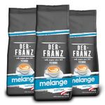 Der-Franz Melange Coffee, whole bean, 3 x 500 g