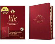 NIV Life Application Study Bible, Third Edition (Leatherlike, Berry, Indexed)