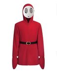 Wandamaga Kid Shy Guy Costume for Boys with Mask(L)