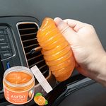 ASFSKY Car Cleaning Gel Keyboard Cleaner Car Cleaning Putty Car Slime Cleaner Dust Cleaning Gel for Car Interior Cleaning Gel for Car Vent, Corners, PC, Dashboard Cleaner (160g)