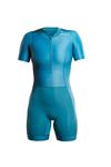 ZONE3 Women's Activate+ Short Sleeve Tri Suit – Performance One-Piece for Triathlon Training & Racing
