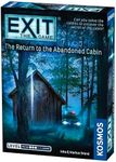 Thames & Kosmos | 692682 | EXIT: The Return to The Abandoned Cabin | Level: 3 | Unique Escape Room Game | 1-4 Players | Ages 12+, Black