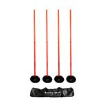 Gear FC Speed and Agility Turf Training Poles (Orange)