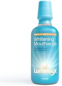 Lumineux Teeth Whitening Mouthwash 16 Oz. - Peroxide Free - Enamel Safe - Whitening Without The Sensitivity - Certified Non-Toxic - NO Alcohol, Fluoride & SLS Free