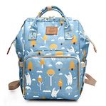 Large Capacity Baby Diaper Bag Backpack Waterproof Travel Nappy Diaper Bags Cute for Girls Boys, Polar Bear, Large, Cute;printing