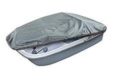 Explore Land Pedal Boat Cover - Waterproof Heavy Duty Outdoor 3 or 5 Person Paddle Boat Protector, Grey