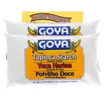 Goya Tapioca Starch (Yuca Harina) Bundle (2 Pack) - A Thickener used in Puddings, Teas, Candies, Desserts, Soups, Sauces, and More - Comes with a Premium Penguin Measurements Card