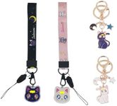 Cute couples Gifts Anime Metal Enamel Charms Couples Keychain Anime Cat Keychains For Girls Personalized Keychains For Couples Cat Keychains Funny Birthday Gifts Anime Keychain Cute Key chains Women