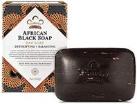 Nubian Heritage African Black Bar Soap with Oats and Aloe Vera,5 Ounce